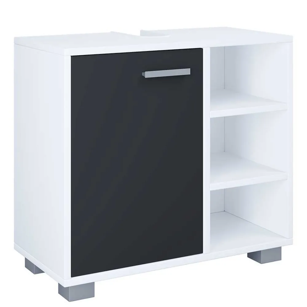 Clearance Schwarz weiße Badmöbel Panales Badmöbel Sets