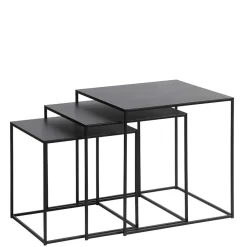 Hot Schwarze Beistelltische Sofa Secionas Wohnzimmertisch|Beistelltische