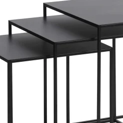 Hot Schwarze Beistelltische Sofa Secionas Wohnzimmertisch|Beistelltische