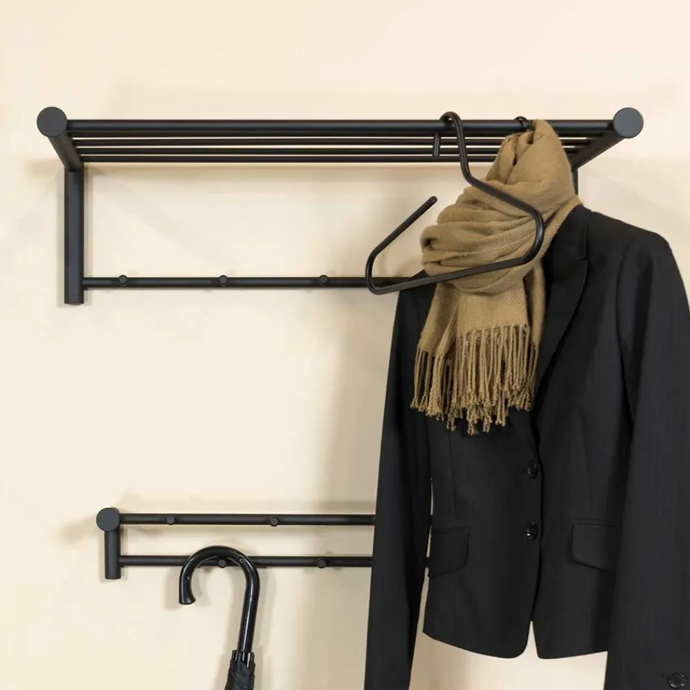 Schwarze Wandgarderobe Agruma*Pharao24 Sale