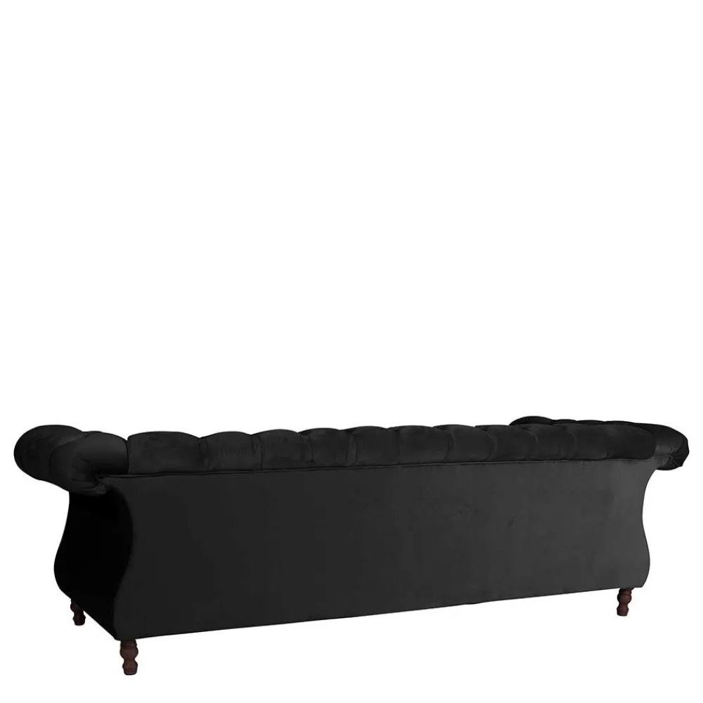 Sale Schwarze Wohnzimmercouch Burgossi Wohnzimmercouch|3 Sitzer Sofa