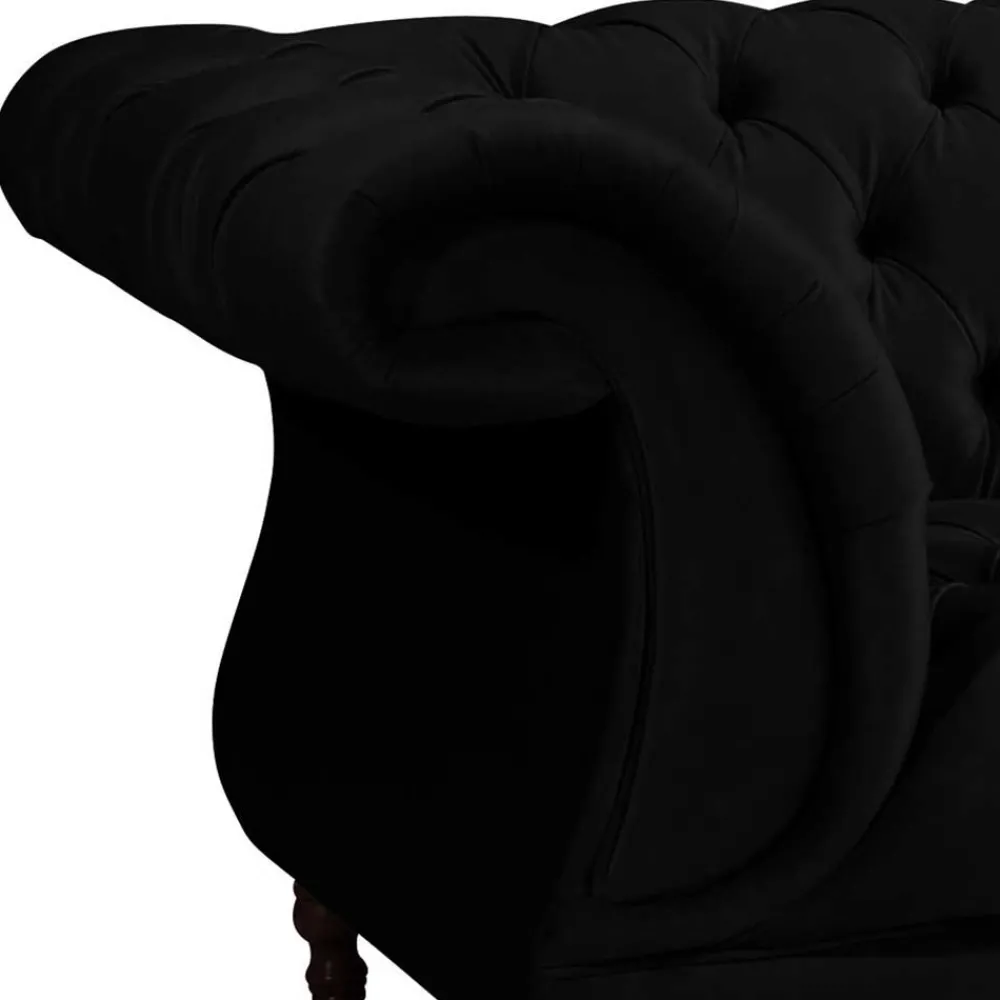 Sale Schwarze Wohnzimmercouch Burgossi Wohnzimmercouch|3 Sitzer Sofa