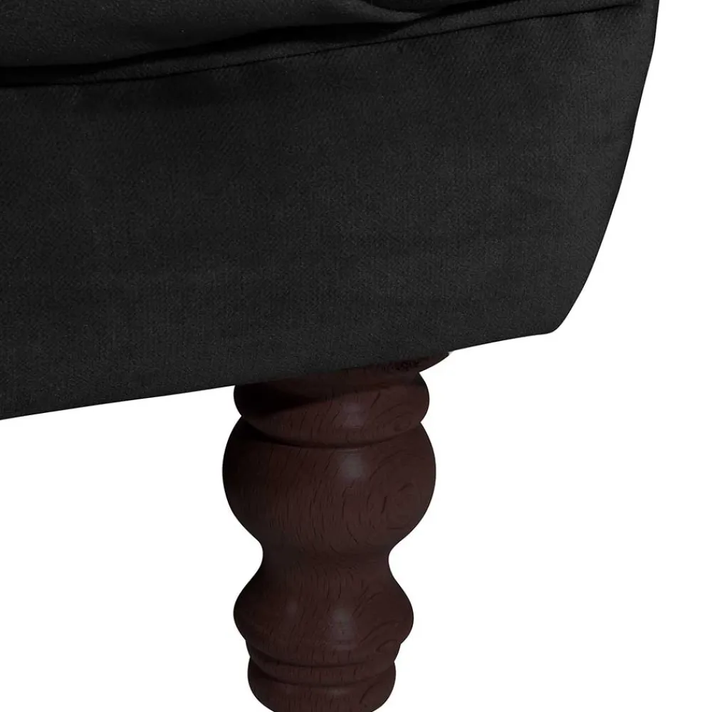 Sale Schwarze Wohnzimmercouch Burgossi Wohnzimmercouch|3 Sitzer Sofa