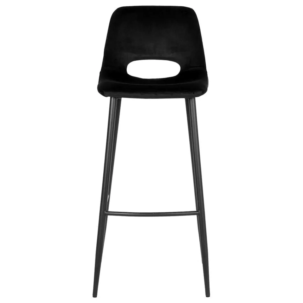 Hot Schwarzer Barstuhl Set Plexino Barmöbel|Hocker