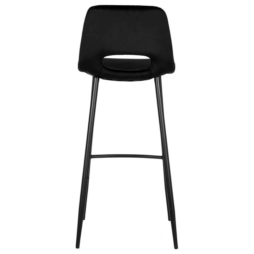 Hot Schwarzer Barstuhl Set Plexino Barmöbel|Hocker