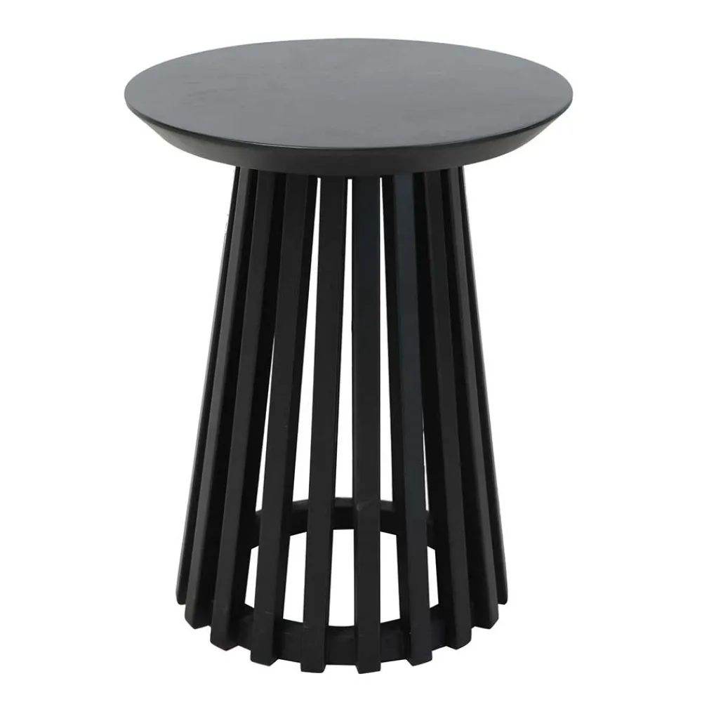 Schwarzer Beistelltisch Cazarina*Pharao24 New