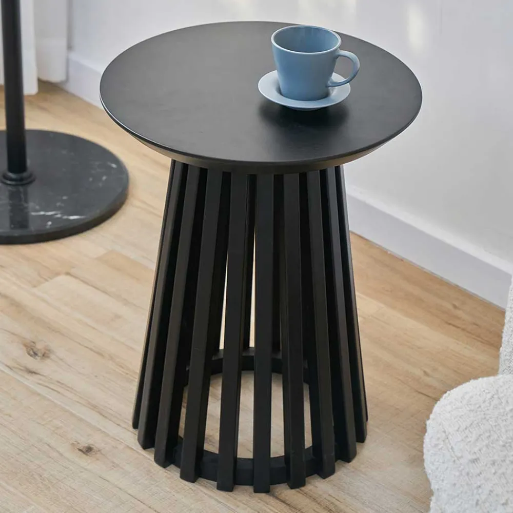 Schwarzer Beistelltisch Cazarina*Pharao24 New