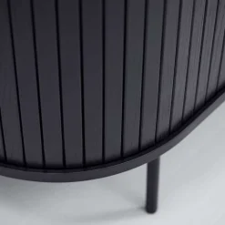 Schwarzes Highboard Sumatri*Pharao24 Clearance