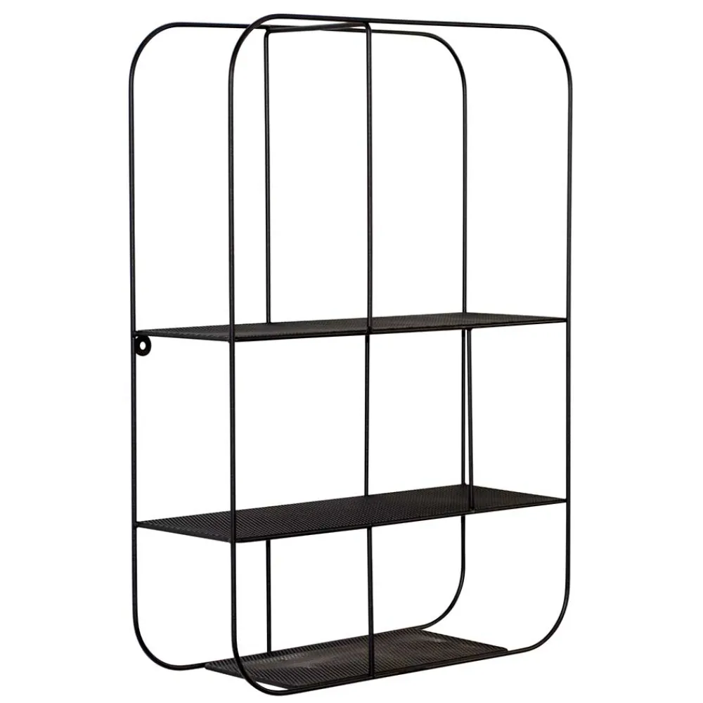 Schwarzes Metallregal Saracan*Pharao24 New