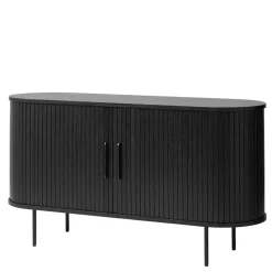 Sale Schwarzes Sideboard Sumatri Küchenkommode|Esszimmerkommoden