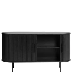 Sale Schwarzes Sideboard Sumatri Küchenkommode|Esszimmerkommoden