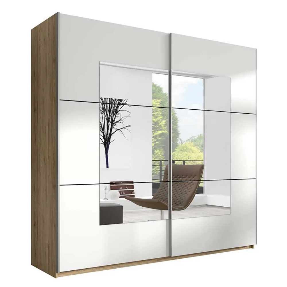 Schwebetürenkleiderschrank Jannik*Pharao24 Hot