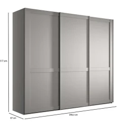 Clearance Schwebetürenkleiderschrank Saconso Schiebetürenschränke