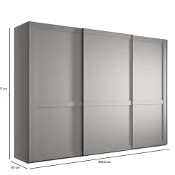 Clearance Schwebetürenkleiderschrank Saconso Schiebetürenschränke