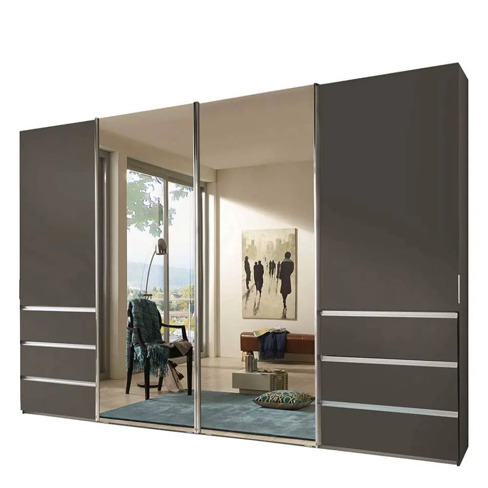 Schwebetürenkleiderschrank Mariolona*Pharao24 Sale