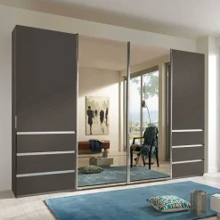 Schwebetürenkleiderschrank Mariolona*Pharao24 Sale