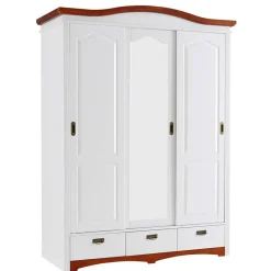 Discount Schwebetürenkleiderschrank Raimon Massivholzmöbel|Schiebetürenschränke