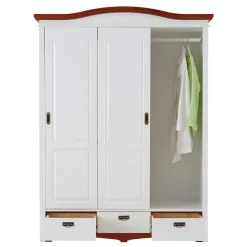 Discount Schwebetürenkleiderschrank Raimon Massivholzmöbel|Schiebetürenschränke