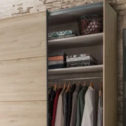 Schwebetürenkleiderschrank Bruvena*Pharao24 Online