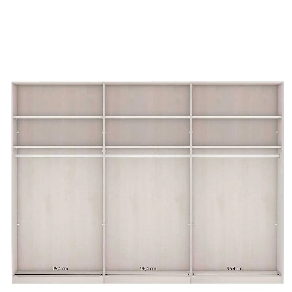 Clearance Schwebetürenkleiderschrank Miltom Kleiderschränke|Schlafzimmerschränke