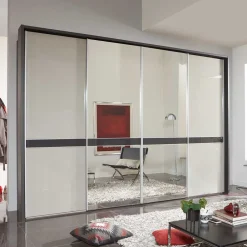 Clearance Schwebetürenschrank Abilenes Kleiderschränke|Schlafzimmerschränke