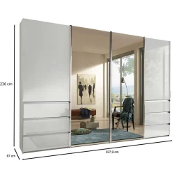 Schwebetürenschrank Grema*Pharao24 New