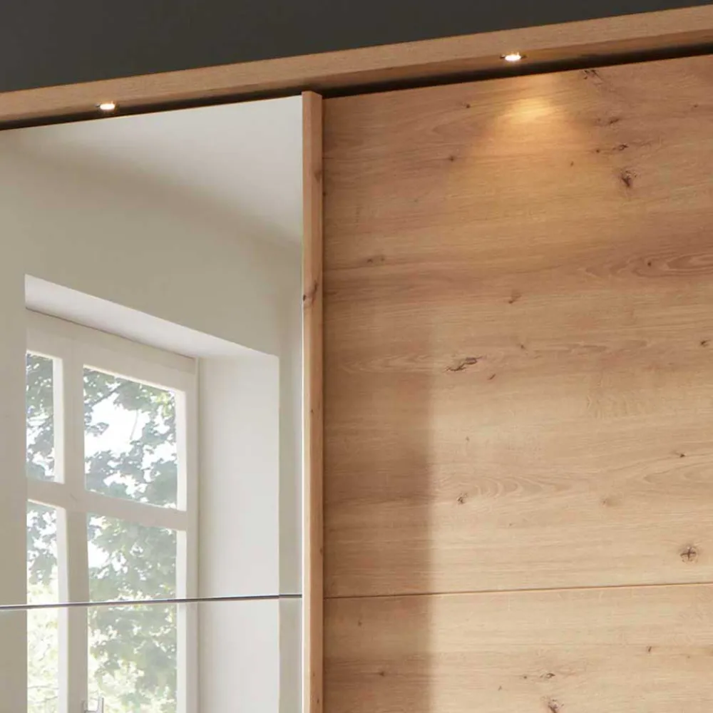 Discount Schwebetürenschrank Zerettan Kleiderschränke|Schlafzimmerschränke