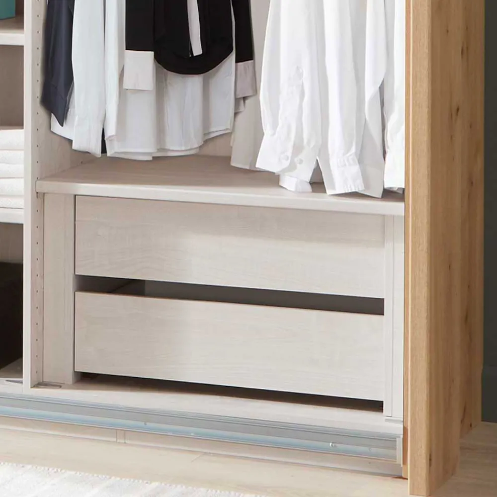 Discount Schwebetürenschrank Zerettan Kleiderschränke|Schlafzimmerschränke