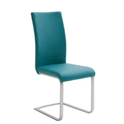 Outlet Schwingstuhl Set Castelan Lederstühle|Freischwinger