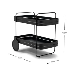 Clearance Serviertisch modern Hawaii Servierwagen