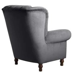 Sessel Anthrazit Samt Kean*Pharao24 Discount