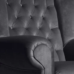 Sessel Anthrazit Samt Kean*Pharao24 Discount