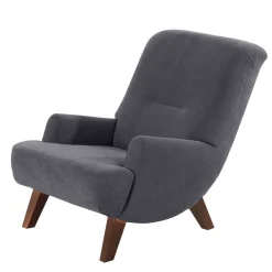 Sessel Anthrazit Velours Matrona*Pharao24 Online