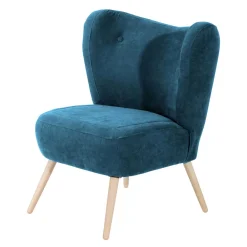 Outlet Sessel in Petrol Lidoral Polstermöbel|Wohnzimmer Sessel