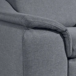 Best Sessel Jeansblau Stoff Rocket Relaxsessel