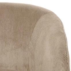 New Sessel mit Cord Bezug Clarina Wohnzimmer Sessel