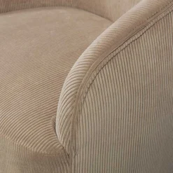 New Sessel mit Cord Bezug Clarina Wohnzimmer Sessel