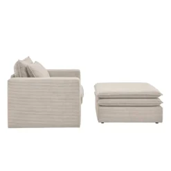 Sessel mit Fußhocker Edance*Pharao24 Clearance