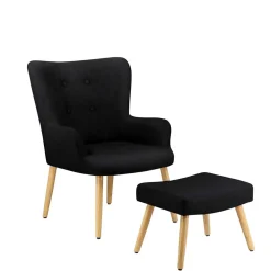 Sessel mit Fußhocker Hammuel*Pharao24 Discount