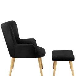 Sessel mit Fußhocker Hammuel*Pharao24 Discount