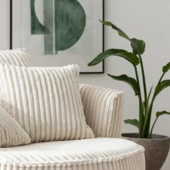 Outlet Sessel mit Hocker Anyel Polstermöbel|Wohnzimmer Sessel