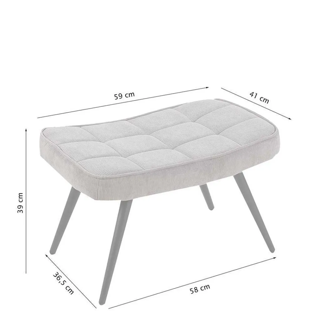 Sessel mit Hocker Matti*Pharao24 Best