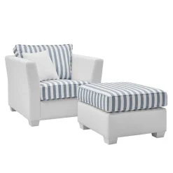 Clearance Sessel mit Hocker Nalyva Wohnzimmer Sessel|Relaxsessel