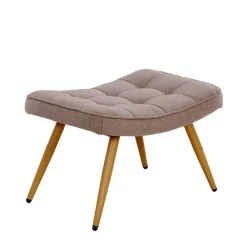 Sessel mit Hocker Nofre Polstermöbel|Wohnzimmer Sessel