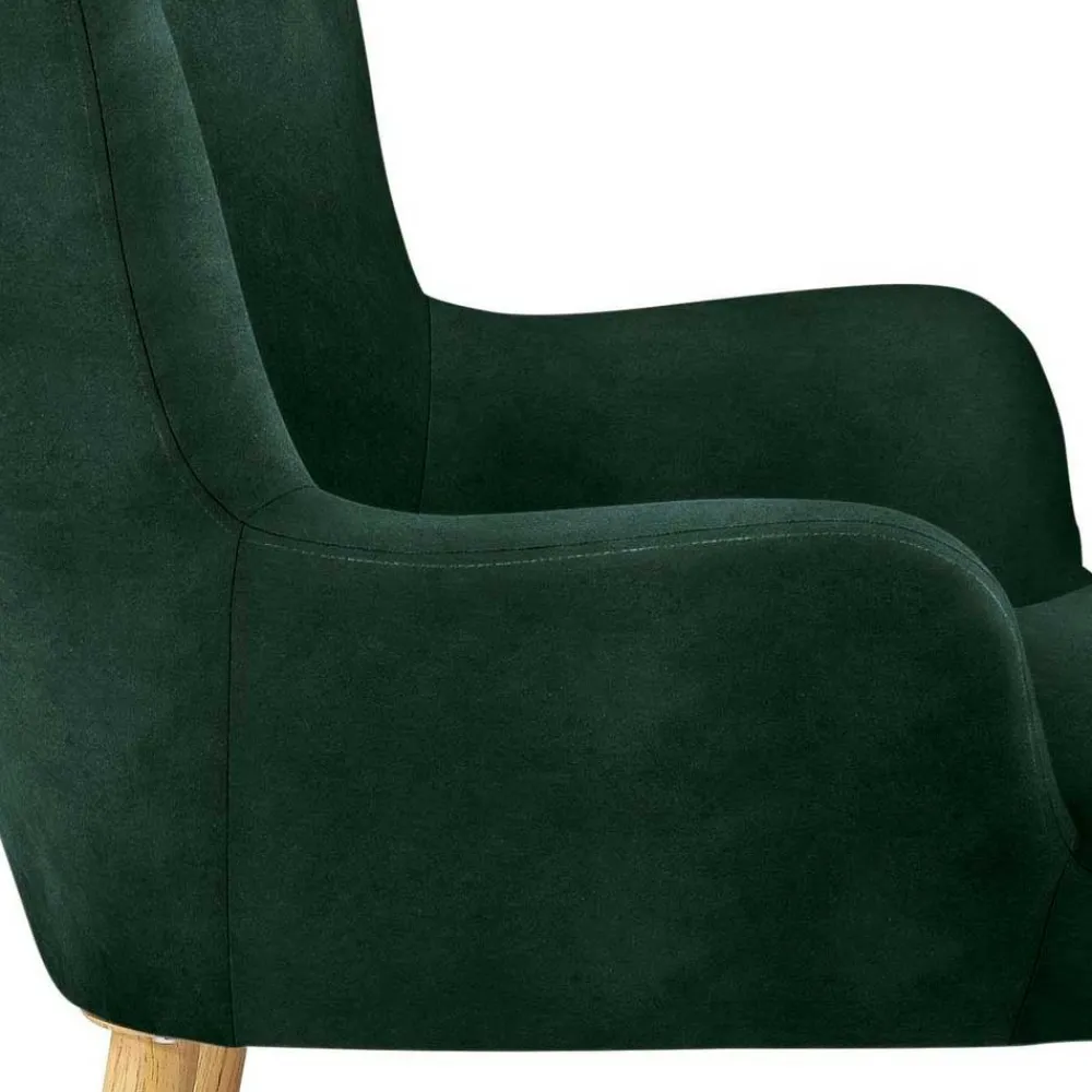 Sessel mit Hocker Princessa Wohnzimmer Sessel|Relaxsessel