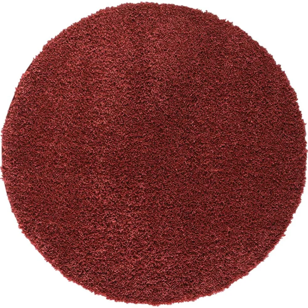 Shaggy Teppich Dunkelrot Tarnavei*Pharao24 Best