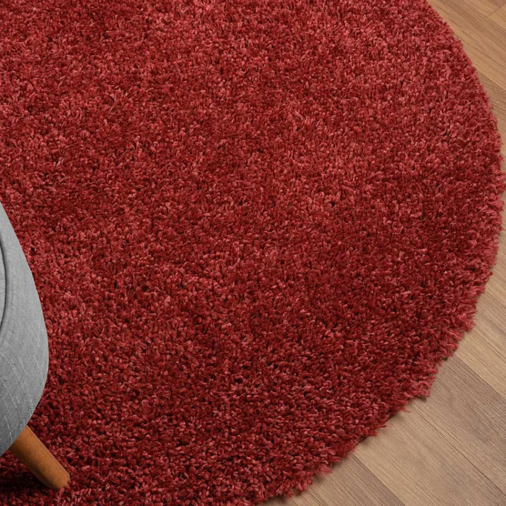 Shaggy Teppich Dunkelrot Tarnavei*Pharao24 Best