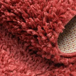 Shaggy Teppich Dunkelrot Tarnavei*Pharao24 Best