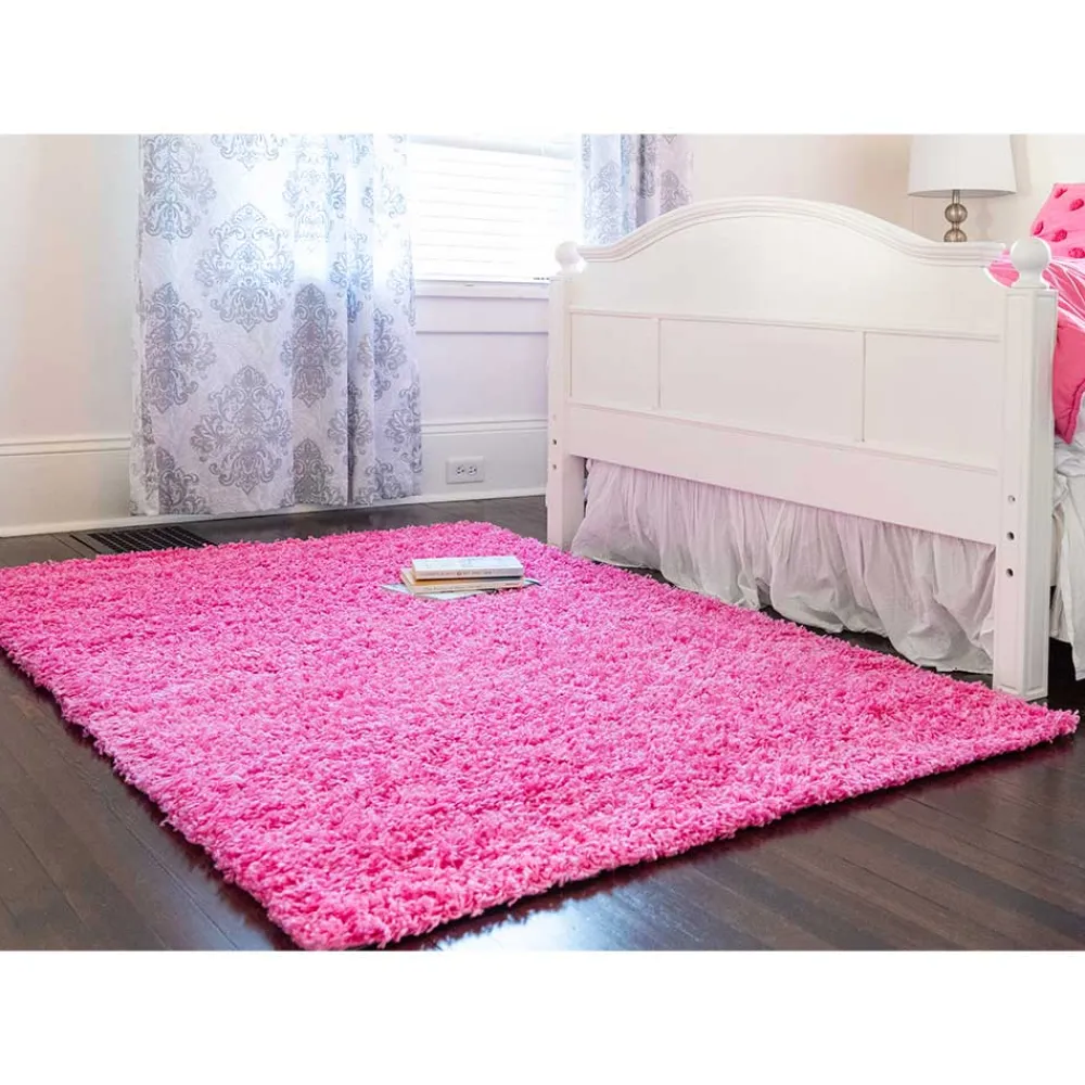 Shaggy Teppich Pink Lora*Pharao24 Outlet