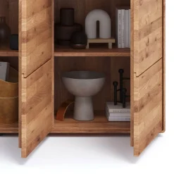 Outlet Sideboard Amra Esszimmerkommoden|Massivholz Kommoden